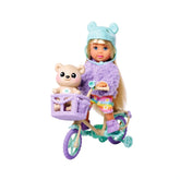 Simba - Evi LOVE Doll with Bicycle - Dolls Playsets & Toy Figures
