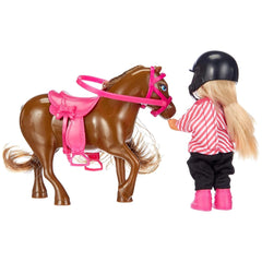 Simba - Evi LOVE met Pony - Poppen, Speelsets & Speelgoedfiguren