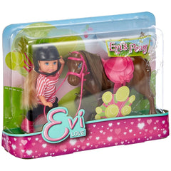Simba - Evi LOVE met Pony - Poppen, Speelsets & Speelgoedfiguren
