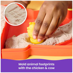 Spin Master - Kinetic Sand Boerderij Set - Educatief Speelgoed