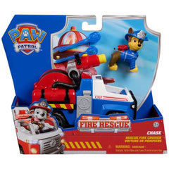 Spin Master - Paw Patrol Fire Rescue Chase Rescue Fire Cruiser Toy Playset