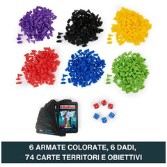 Spin Master - Risiko Bordspel - Italiaanse Editie