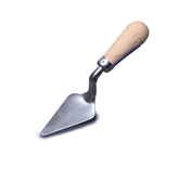 Teifoc trowel tool features a light wooden handle and shiny metal blade, ideal for arts and crafts projects.
