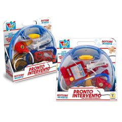 Teorema - Teos-Doctor-Pronto-Intervento-Case-Emergency-First-Aid-Kit-Pretend-Professions-Role-Playing