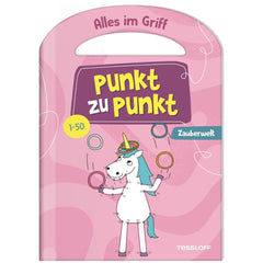 TESSLOFF - Point to Point Magic World Puzzelboek - Educatief Speelgoed - Duitse Editie