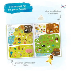 TROTSCH - My Big Sticker Book Seasons Books - German Edition