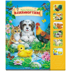 TROTSCH - Sound Book My Favorite Farm Animals - Educational - German Edition