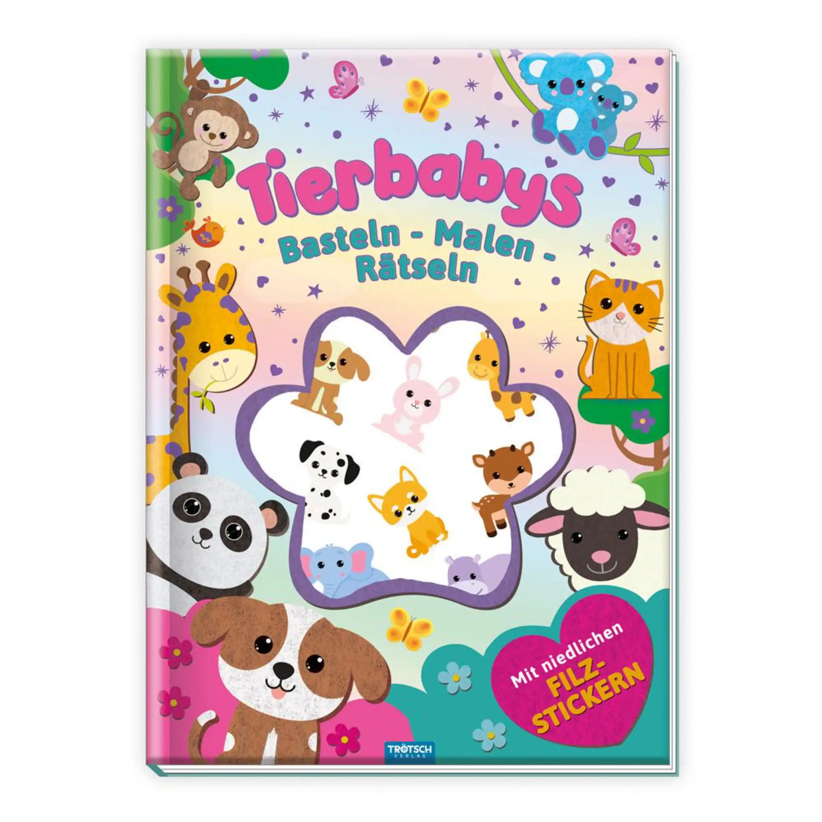 TROTSCH - Dierenbaby's Knutselboek - Duitse Editie