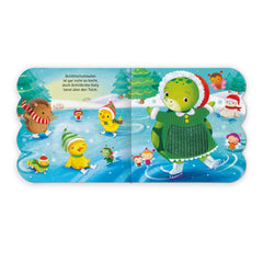 Trötsch Verlag - Books - Frohes Fest, liebe Tiere - Sensory Board Book - 1 Year - Christmas Gift