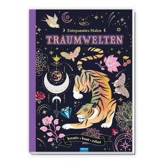 Trötsch Verlag - Boeken - Entspanntes Malen Traumwelten Kleurboek - 6+ Jaar - Ontspanning