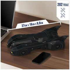 4D Build DC Batman Retro Batmobile 3D Puzzle Model Kit 202 Pcs Construction Set