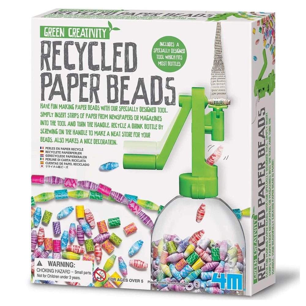 4M - Green Science Recycled Paper Beads - Knutselen - 5+ - 4M04588