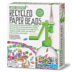 4M - Green Science Recycled Paper Beads - Knutselen - 5+ - 4M04588
