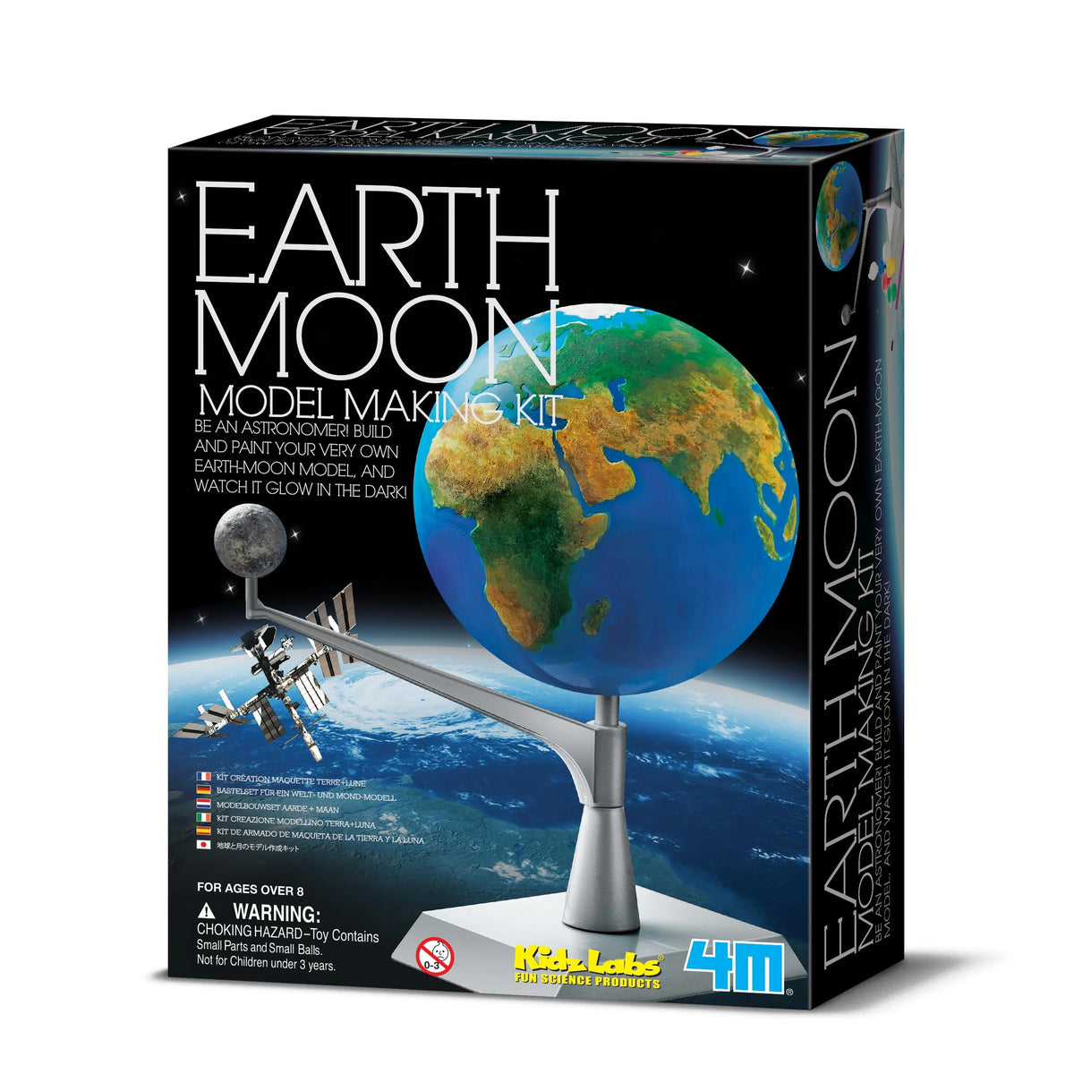 4M - KidzLabs Earth and Moon Model Making Kit - Educational Toys