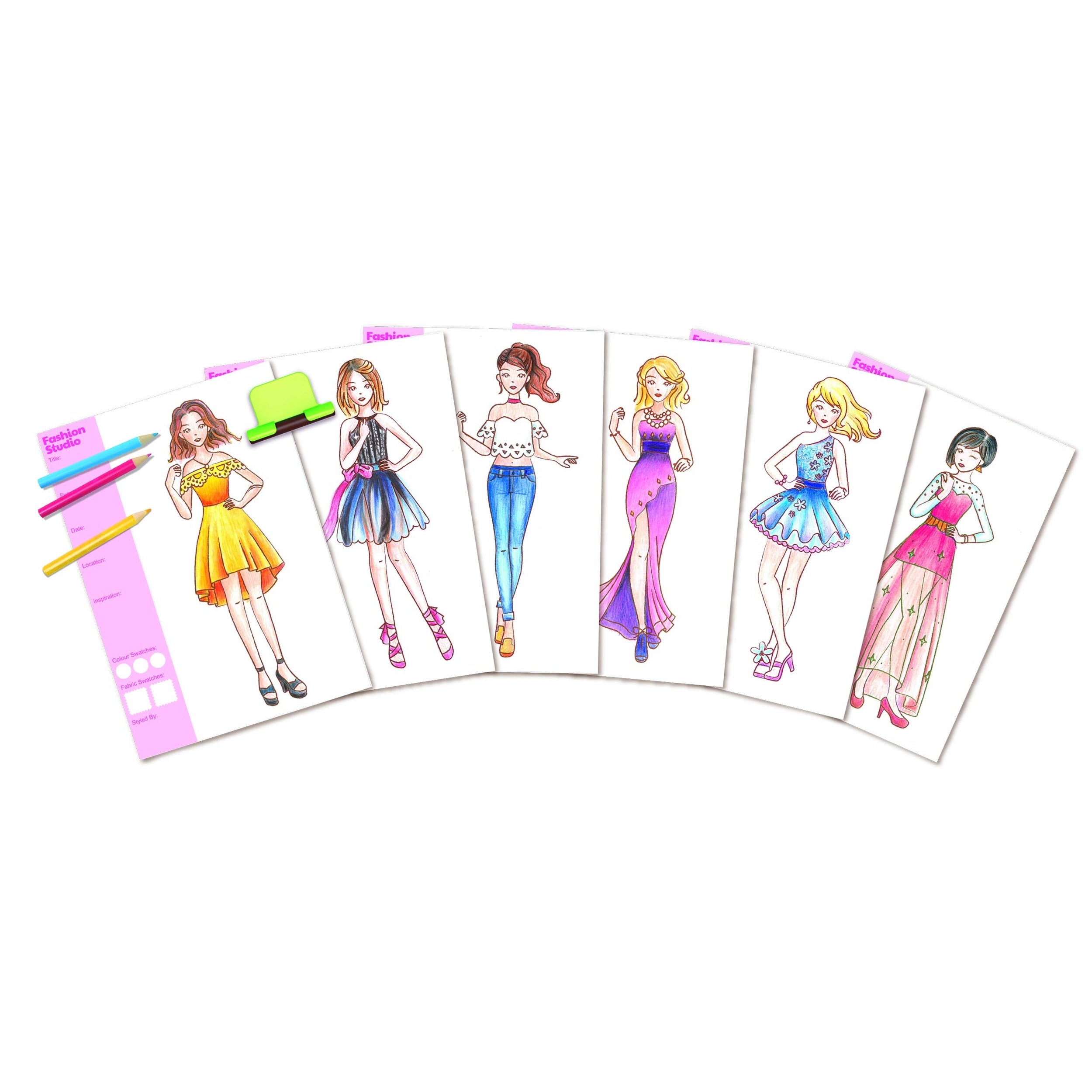 4M - KidzMaker - My Design Portfolio Fashion Studio - Arts & Crafts