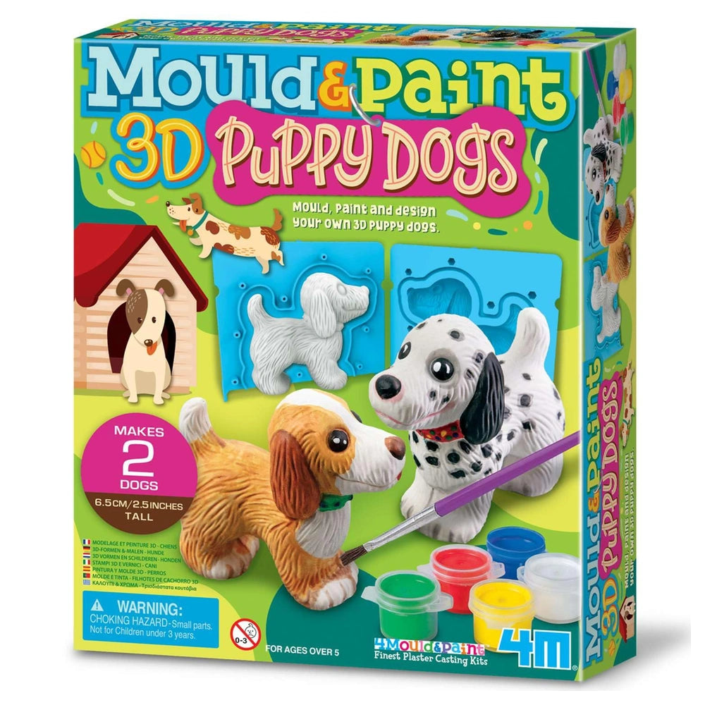 4M - Mould & Paint - 3D Puppy Dogs - Knutselen - 5 - 4MOULD&PAINT - 4M04784