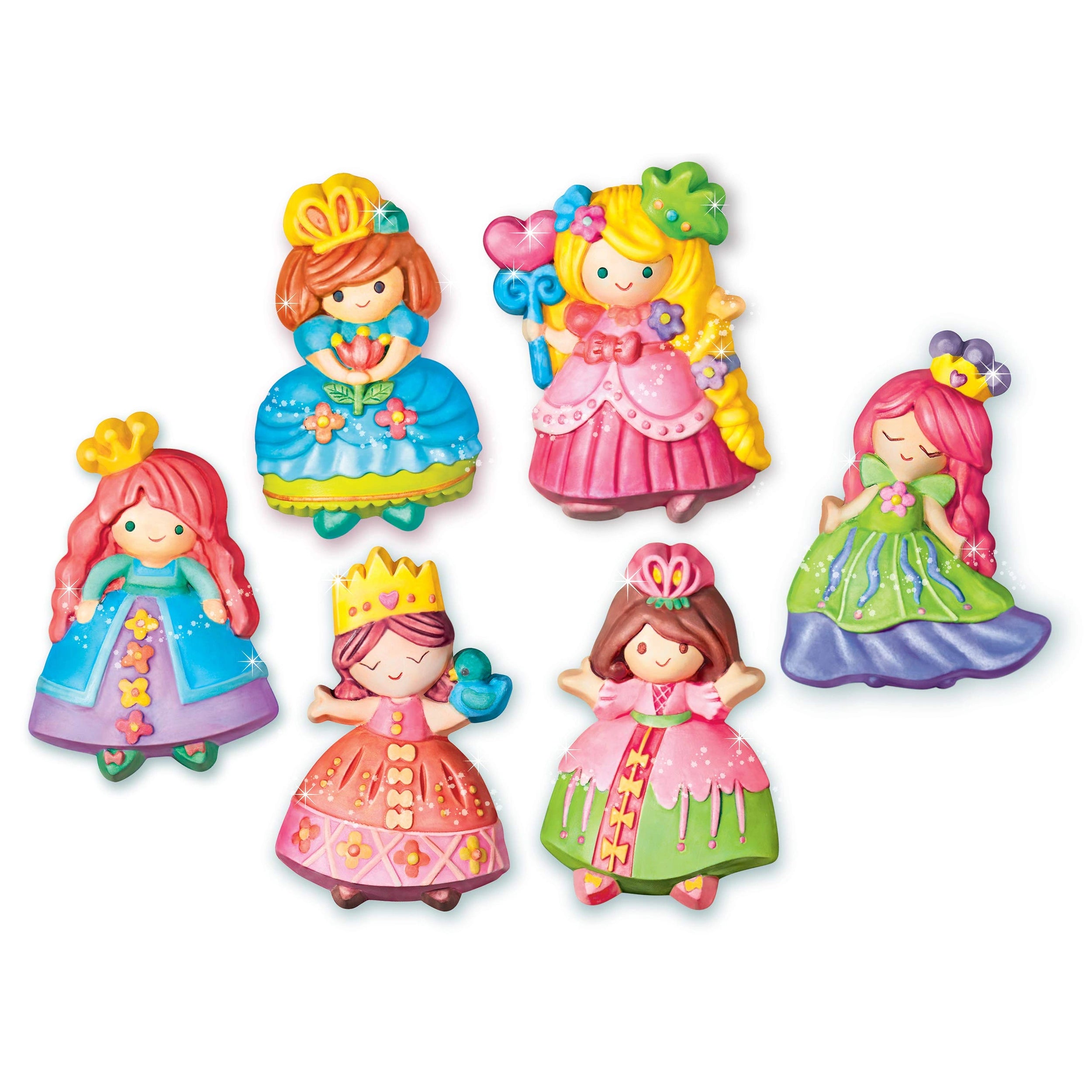 4M - Mould & Paint Glitter Crafts Princess - Arts & Crafts