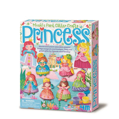 4M - Mould & Paint Glitter Crafts Princess - Arts & Crafts