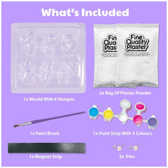 4M - Mould-and-Paint-Mermaid-Magnets - Knutselen en Ambachten