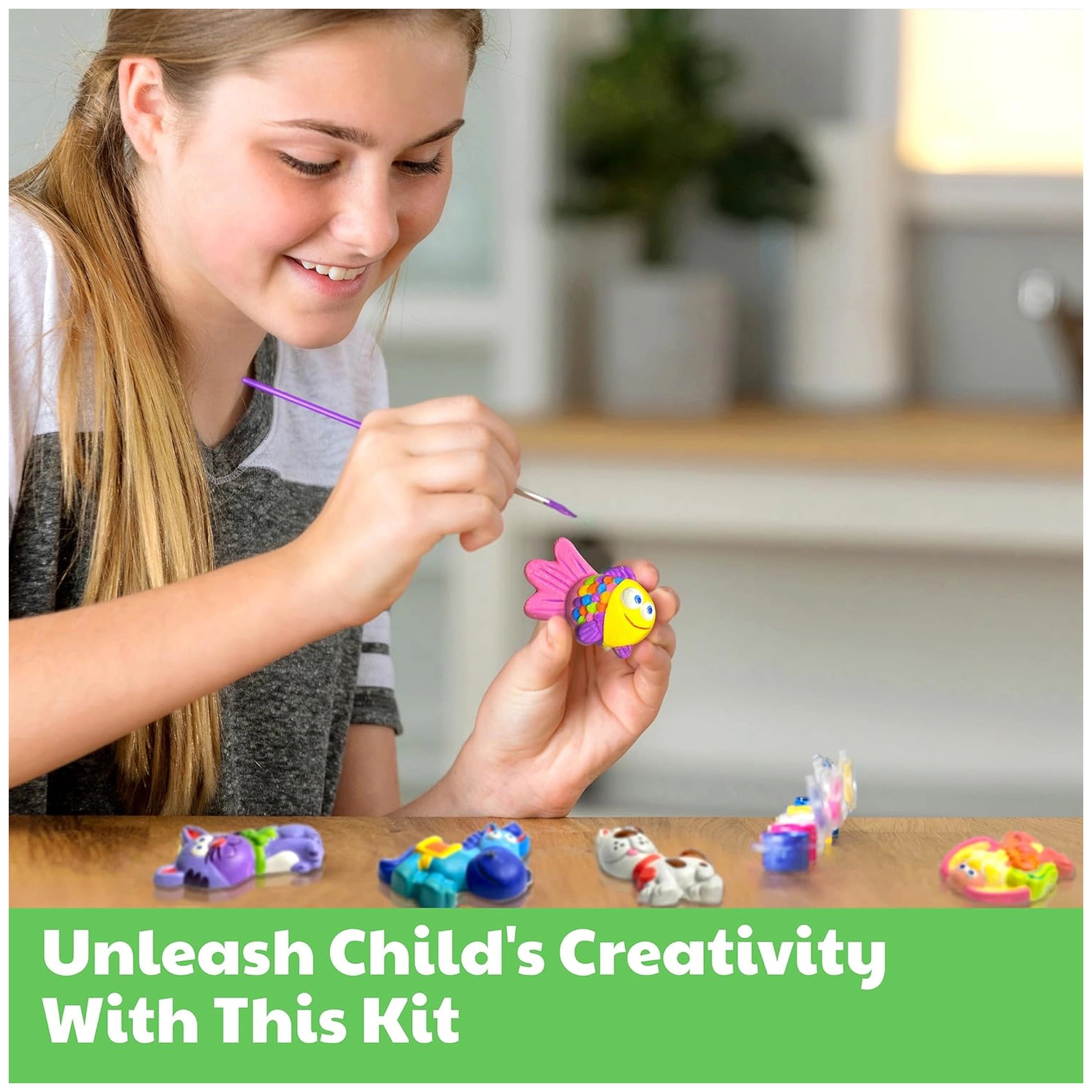 4M - Mould-and-Paint-Mermaid-Magnets - Knutselen en Ambachten