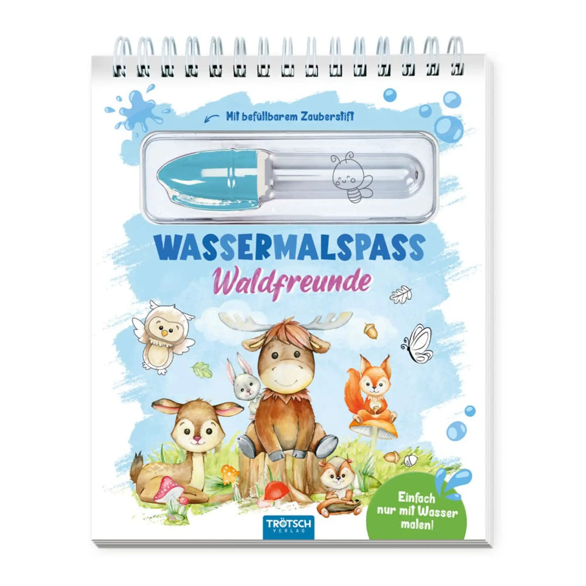 TROTSCH - Wassermalspaß Waldfreunde Knutselen - Nederlandse Editie