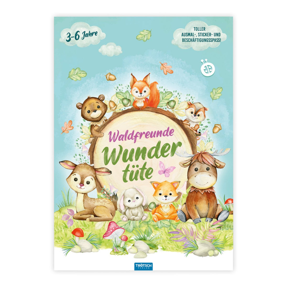 Trötsch Verlag - Books - Waldfreunde Wundertüte - Forest Animals - 3-6 Yrs - Creative Play