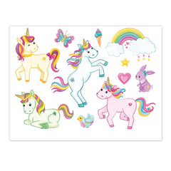 Troetsch Verlag - Boeken - Eenhoorn Tattoos - Magische Eenhoorns - 3-6 Jaar