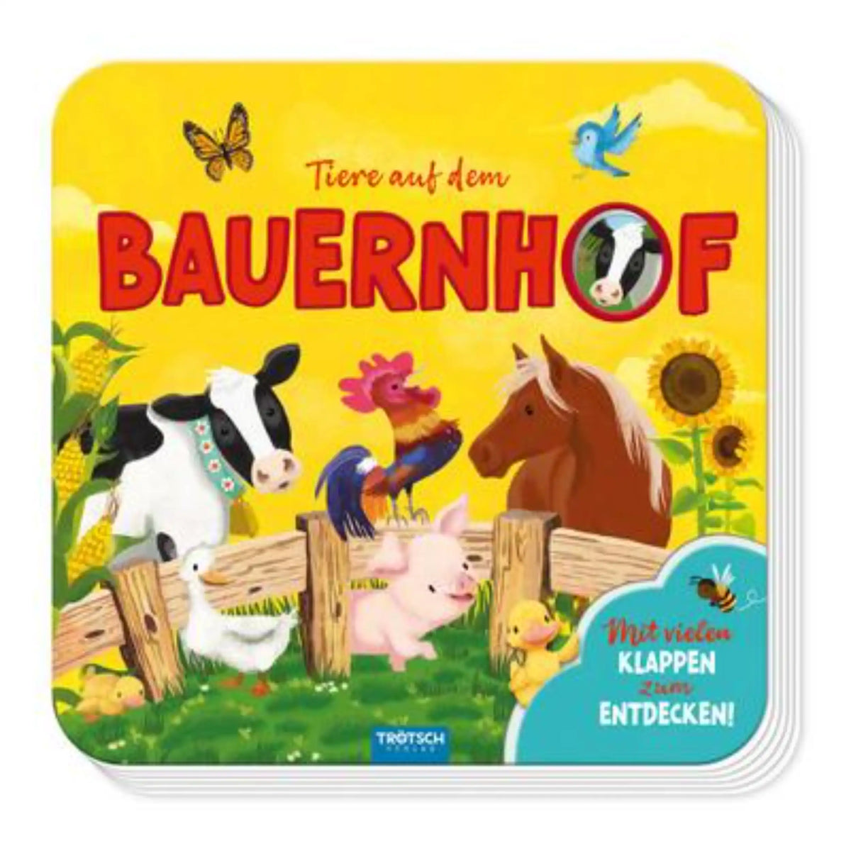 TROTSCH - Mijn Eerste Flapboek Dieren op de Boerderij Boeken - Duitse Editie