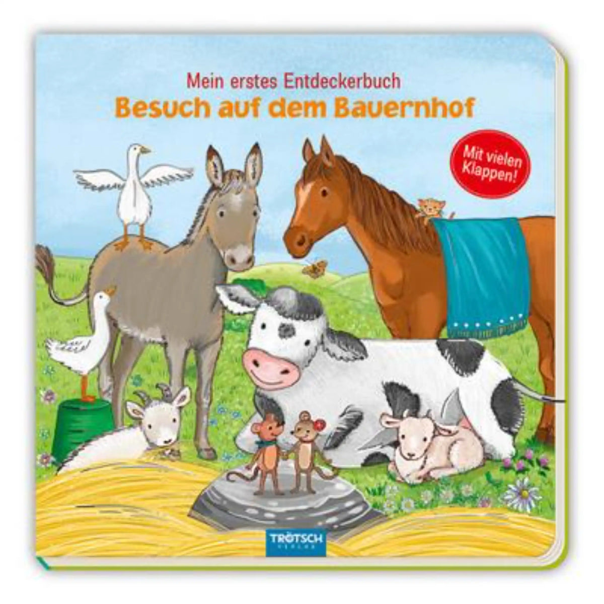 TROTSCH - Kleine Tierfreunde Mein Erstes Entdeckerbuch Besuch auf dem Bauernhof Books - German Edition