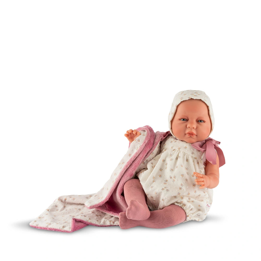 ASI Dolls - Emma Real Reborn 46cm - Handgemaakt Levensechte Spaanse Baby - 3+ Jaar