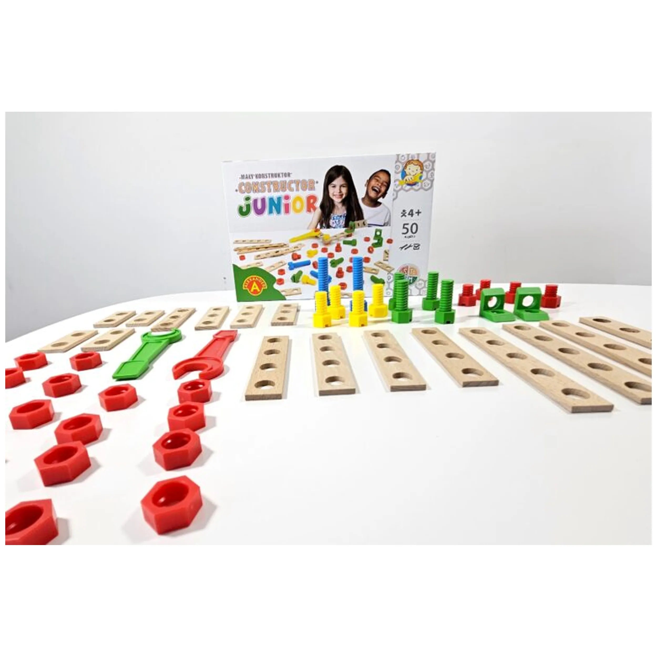 Alexander - Consructor Junior Free Play 50 Pieces Construction Set Toys
