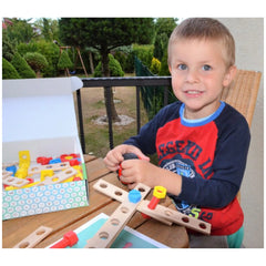 Alexander - Constructor Junior Wooden Airplane Construction Set Toys