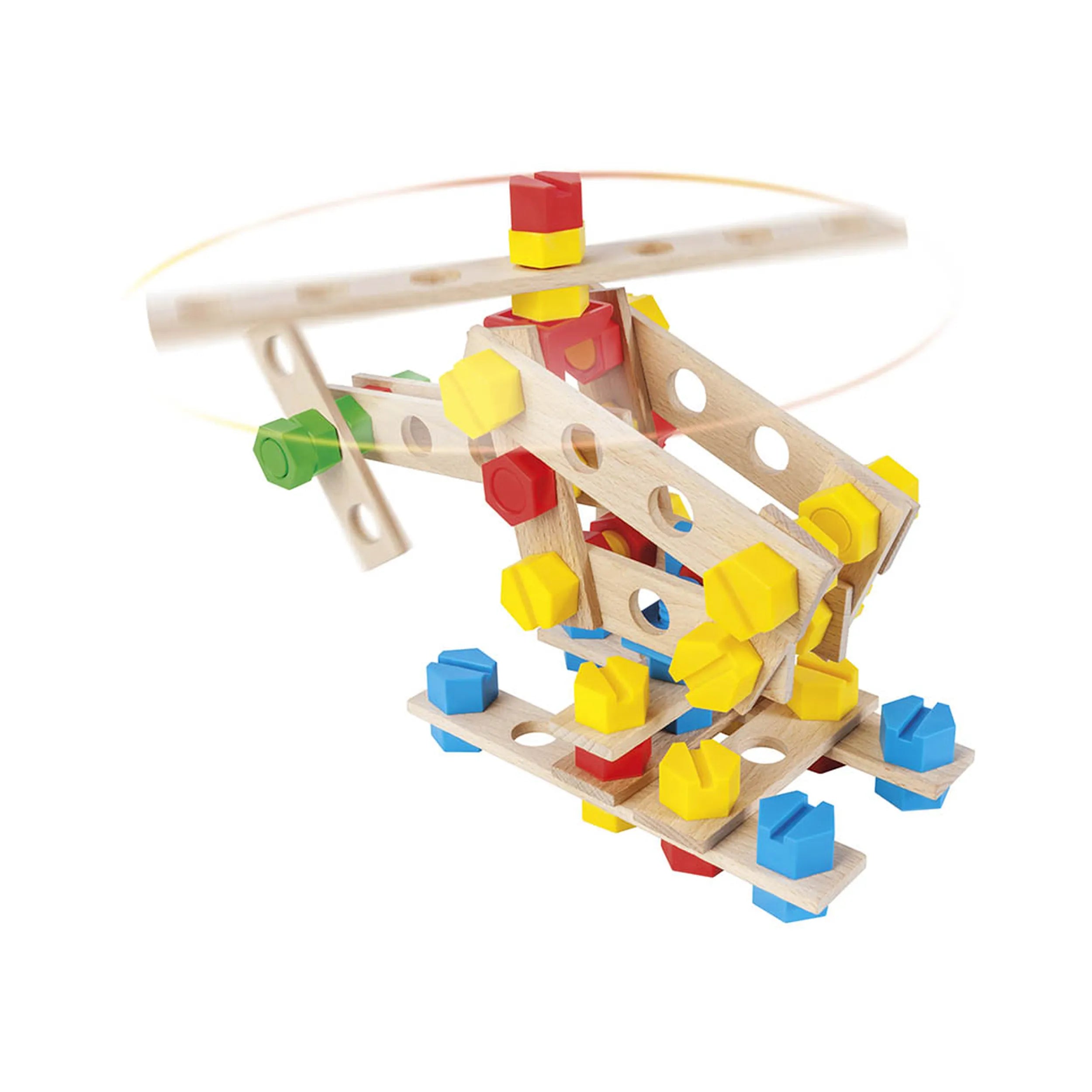 Alexander - Constructor Junior Wooden Helicopter Construction Set Toys
