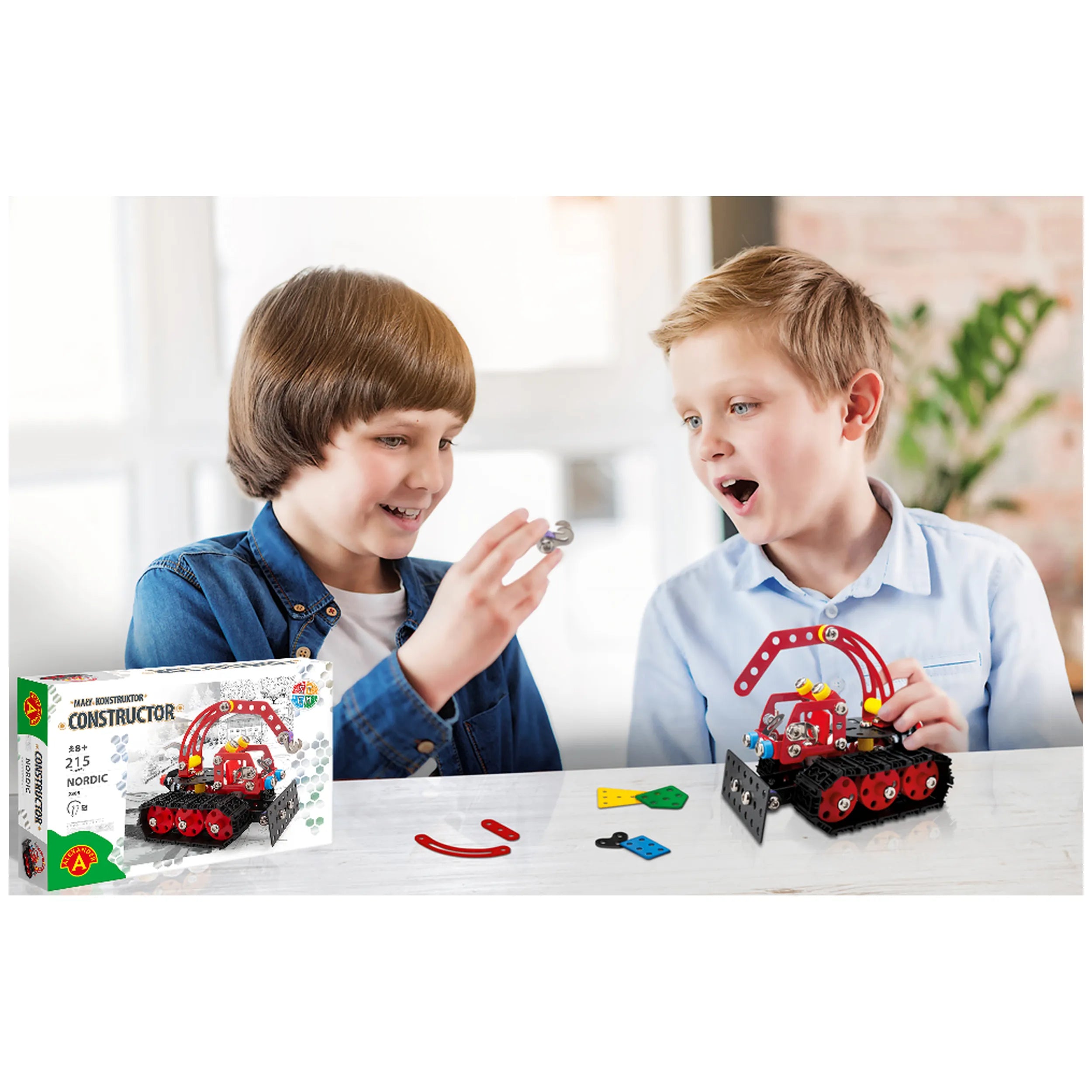 Alexander - Constructor Snow Cat Construction Set Toys