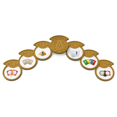 Asmodee - 7 Wonders Architects - Medals - Bordspellen - +8 - STR8048 - Italiaanse Editie