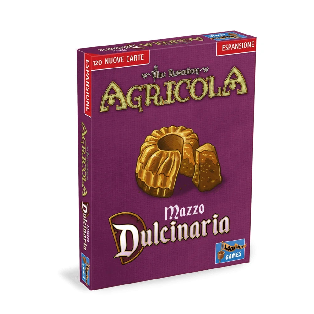 Asmodee - Agricola - Card Games - Age +12 - Dulcinaria Deck - STR8183 - Italian Edition
