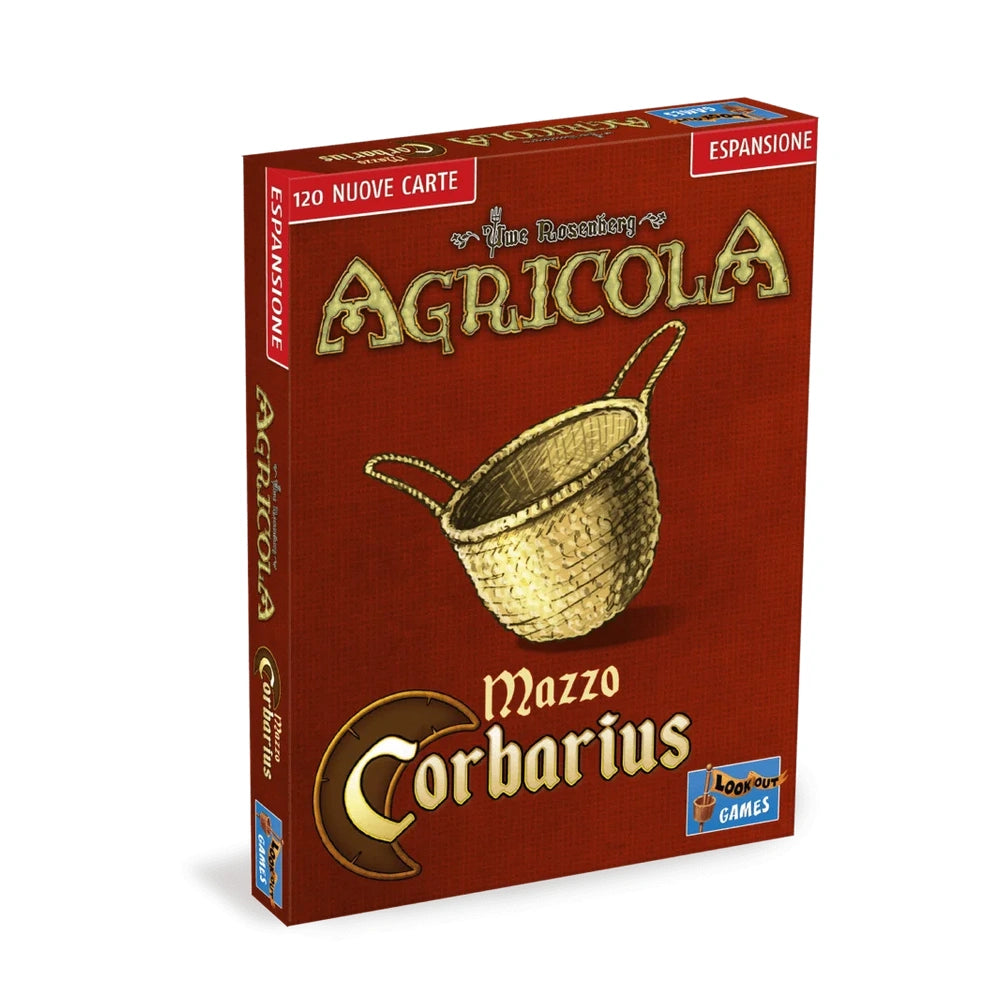 Asmodee - Agricola Corbarius Deck - Card Games - Age +12 - STR8182 - Italian Edition