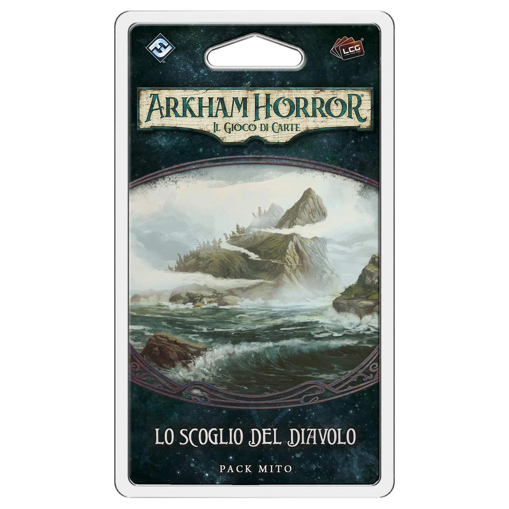 Asmodee - Arkham Horror LCG - Lo Scoglio del Diavolo - Kaartspellen - 14+ - STR9657 - Italiaanse Editie
