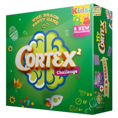 Asmodee - Cortex Challenge Kids 2 - Bordspellen - +6 - Plezier voor Iedereen - STR8934 - Italiaanse Editie