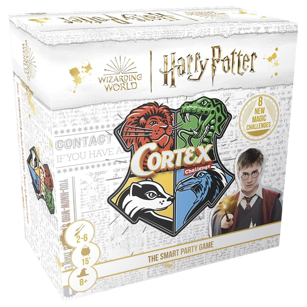 Asmodee - Cortex: Harry Potter - Board Games - Age +8 - Fun Challenge - STR8937 - Italian Edition
