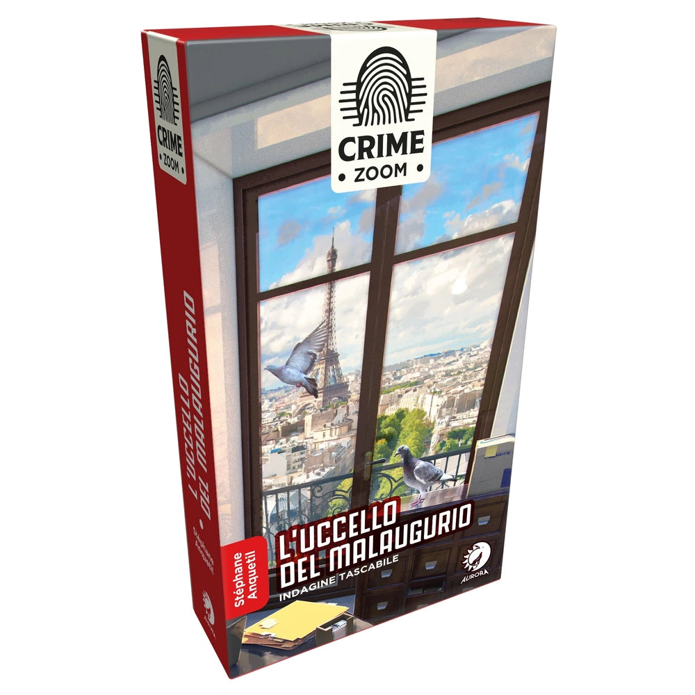 Asmodee - Crime Zoom - Kaartspellen - +12 - Onderzoeksplezier - STR8151 - Italiaanse Editie