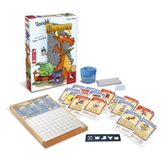 Asmodee - Doodle Dungeon - Board Games - Age +10 - STR8126 - Italian Edition
