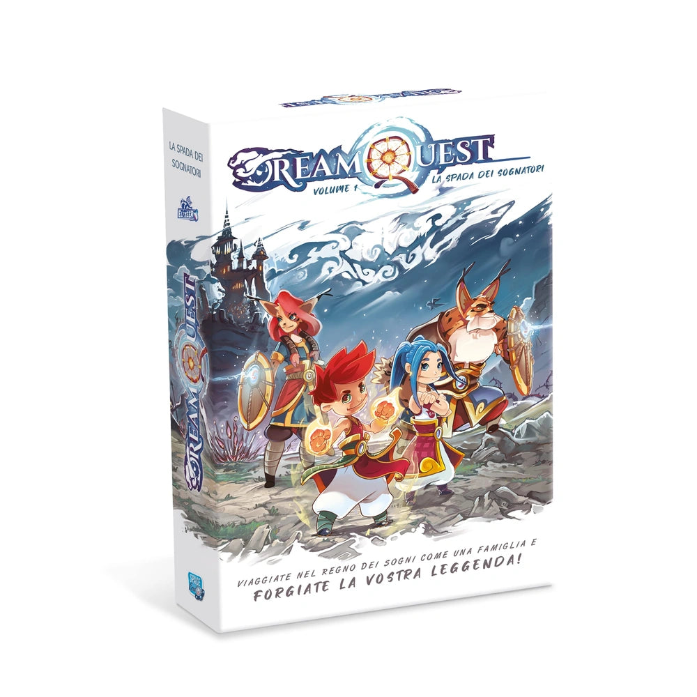 Asmodee - Dreamquest - Bordspellen - +10 - Gezinsplezier - STR8764 - Italiaanse Editie