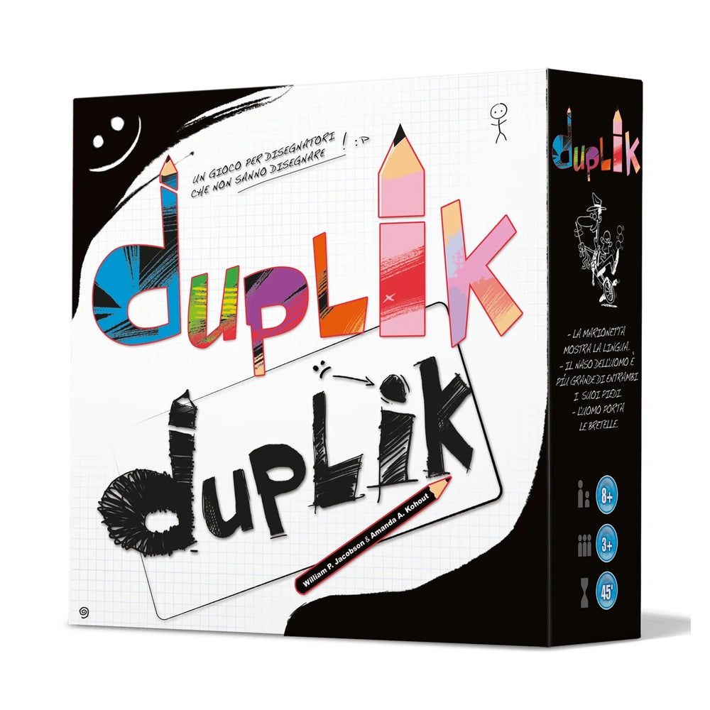 Asmodee - Duplik Big Box - Board Games - Age +8 - STR8139 - Italian Edition