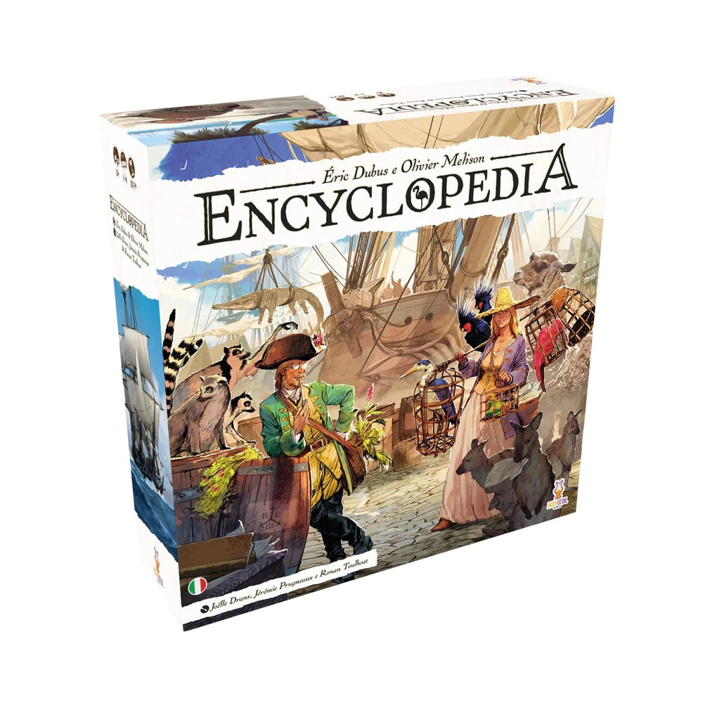 Asmodee - Encyclopedia - Board Games - Age +14 - STR8112 - Italian Edition
