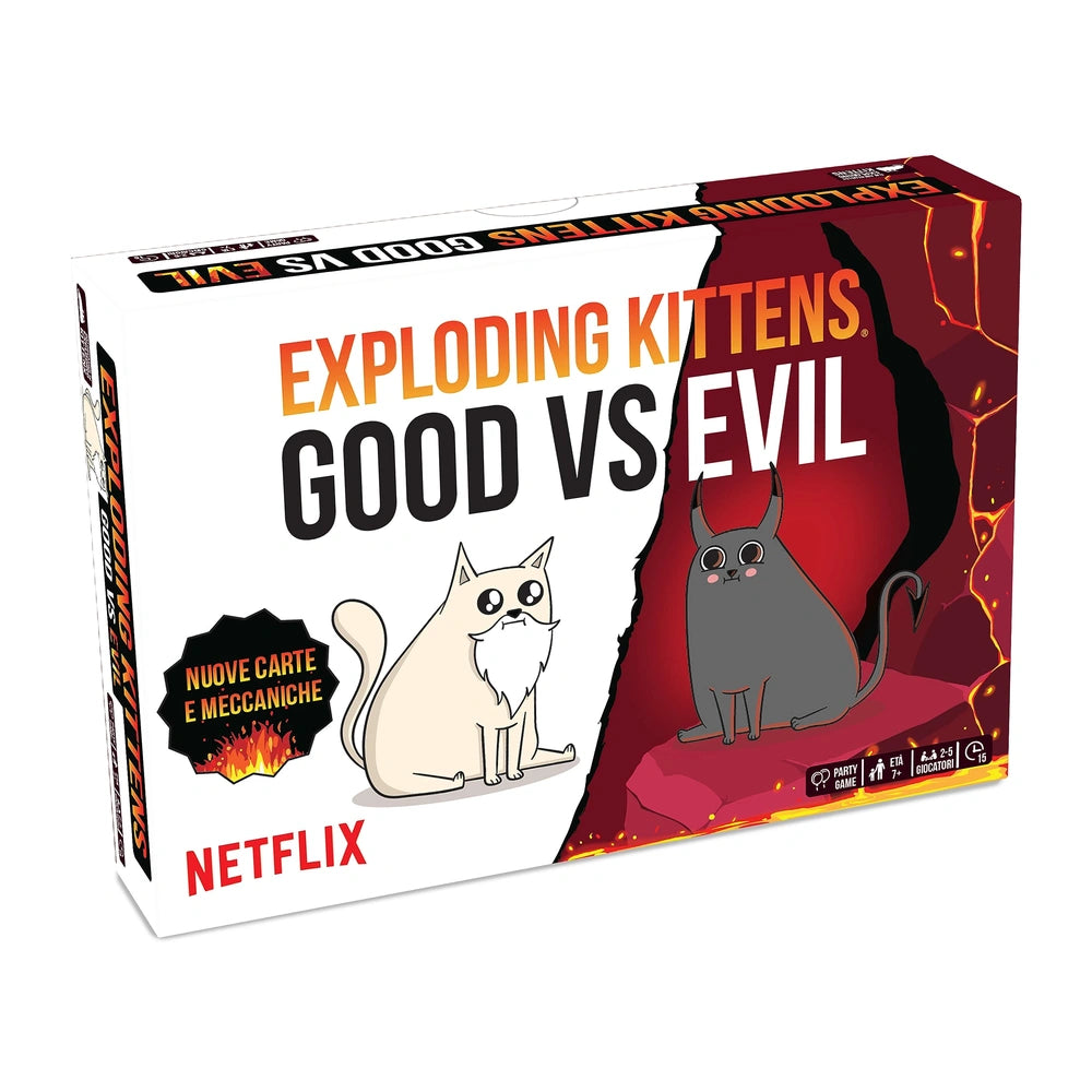 Asmodee - Exploding Kittens - Kaartspellen - 7 - STR8634 - Italiaanse Editie
