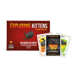 Asmodee - Exploding Kittens - Kaartspellen - 8+ - STR8615 - Italiaanse Editie