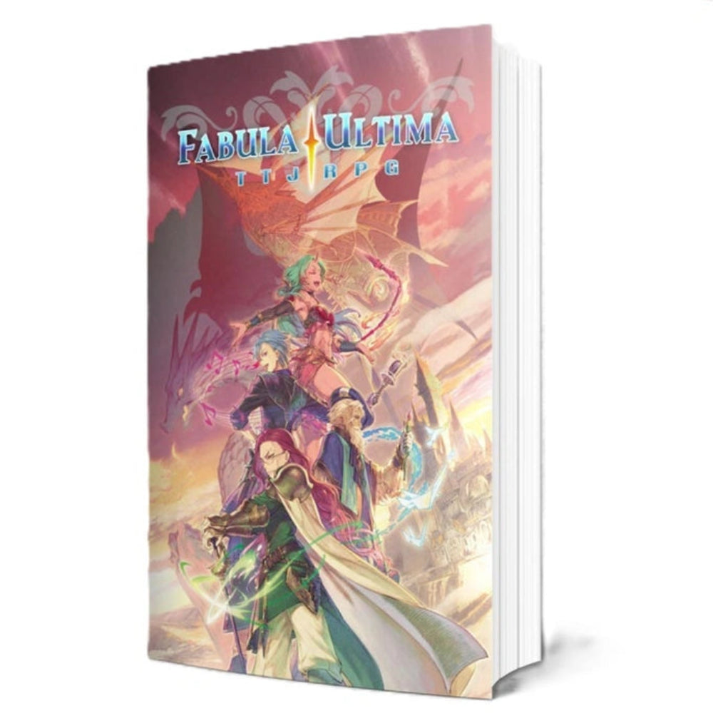 Asmodee - Fabula Ultima - Bordspellen - +14 - Episch Avontuur - STR3021 - Italiaanse Editie