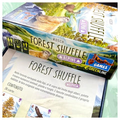 Asmodee - Forest Shuffle - Alpine - Board Games - Age +10 - STR8294 - Italian Edition