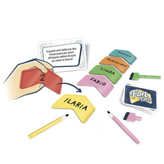 Asmodee - Fun Facts - Board Games - Age +8 - Social Interaction - STR8414 - Italian Edition